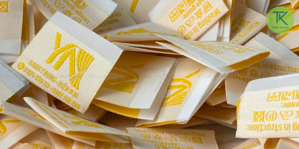 Cấu tạo của một chiếc nhãn dệt hoàn chỉnh 