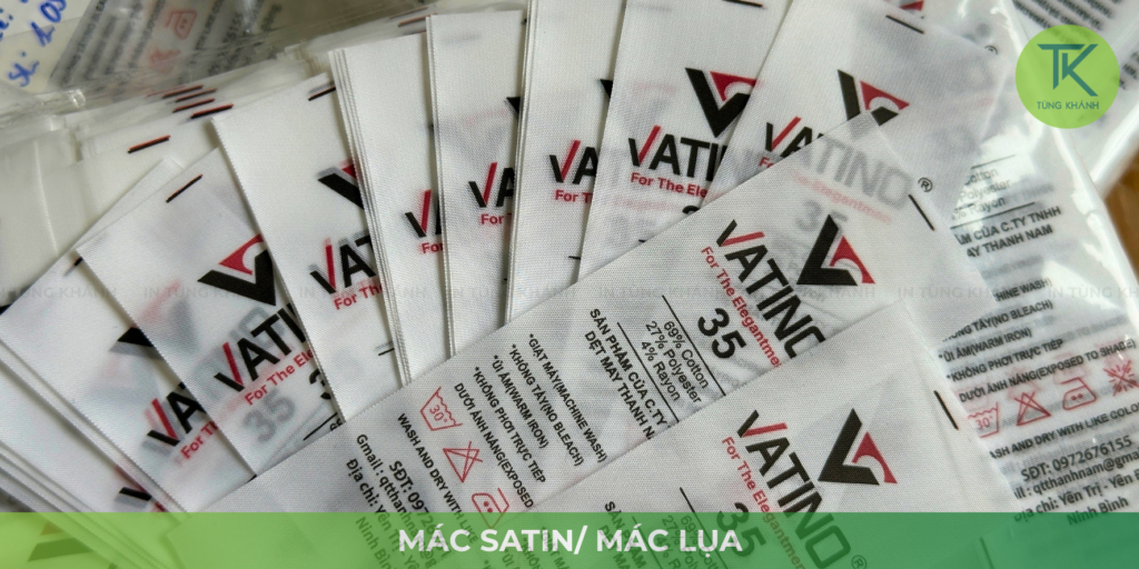 Câu hỏi thường gặp từ khách hàng khi in mác vải