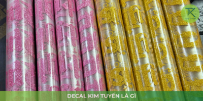 Decal kim tuyến ép nhiệt là gì?