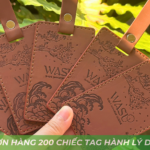 Đơn hàng 200 tag hành lý da có gì nổi bật?